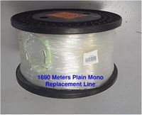 Products: 1690 Meters Plain Mono Replacement Line