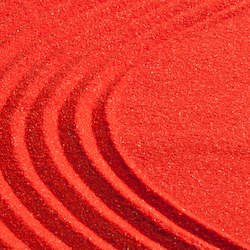 Creative art: Red coloured sand (1 cup)