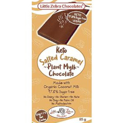 Cafe: Little Zebra Keto Salted Caramel Plant Mylk Chocolate