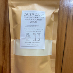 Cafe: CRISP Egg White Protein Unflavoured