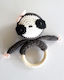 Crocheted Sloth Ring Rattle