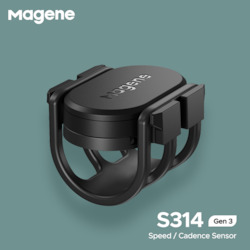 Bicycle and accessory: Magene S314 Speed / Cadence Dual-Mode Sensor