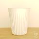 Coffee Cup - White Fluted