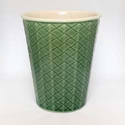 Weave: Coffee Cup - Jade Weave