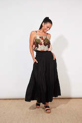Womenswear: Tanna Maxi Skirt - Jet