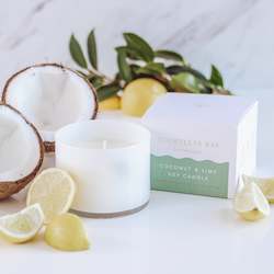 Frontpage: Coconut & Lime Soy Candle