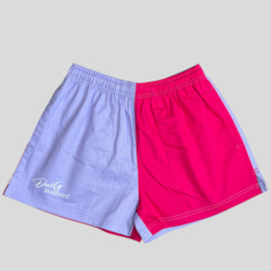 Work Shorts - Lilac and Pink
