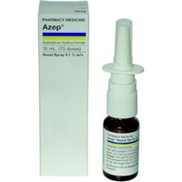 Products: Azep azelastine hydrochloride 10ml (70 doses)