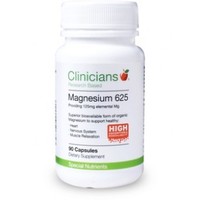 Clinicians magnesium 125mg 90 caps