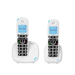 Hearing aid dispensing: CARE620 DECT Cordless Amplified Phone Pack with Instant Call Blocking + Additional Handset