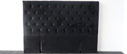 Products: Queen black velvet headboard