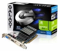 Galaxy GT 610-1GD3-SL 1GB Silent Edition PCI-E GDDR3, DVI, VGA, HDMI Video Card