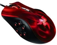 Razer Naga Hex Red Expert MOBA/Action-RPG 3.5G Laser Gaming Mouse, 5600dpi