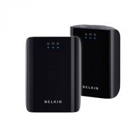 Computer peripherals: Belkin 200Mbps AV Surf Powerline HD Dual Pack