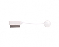 The Joy Factory ZipTail Apple 30 Pin USB receiver - White