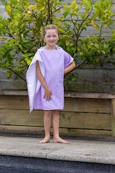 Clothing: Whakatiputipu Hooded Towel - Lilac