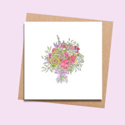 Stationery wholesaling: RR27 Summer Bouquet (6 pack)