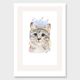 Chief kitty art print by olivia bezett