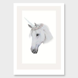 Unicorn art print by olivia bezett
