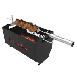 Pet: "NEW " SPIN A100 Portable Charcoal BBQ - SOLD OUT JULY 30th 2023