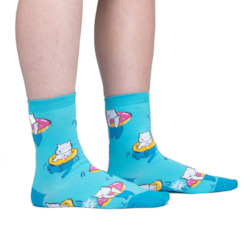 Wholesale trade: Hangin' Meowt - Women's Crew Socks - Sock It To Me