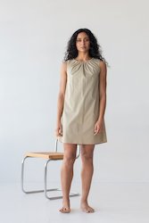 Clothing: Organic Cotton Drawstring Dress