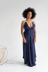 Clothing: Strappy Lowback Maxi Dress
