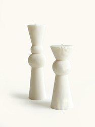 Candle: Milano Set - Ivory