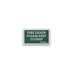 Signs Accessories: Fire Door - Please Keep Closed Sign