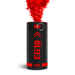 Red Smoke Grenade - Eg18 - Enola Gaye Smoke Bomb