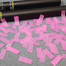 Gender Reveal - Confetti Cannon - Pink Tissue Paper 80cm