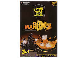 Trung NguyÃªn G7 Gu Máº¡nh X2 3 in 1 300g (Trung Nguyen G7 Strong X2 3in1 instant coffee)