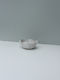 SAMPLE - White Specled Buff Scalloped Dish - Table Art Collection