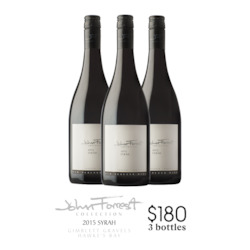2015 John Forrest Collection Syrah - 3 Bottles