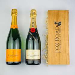 MoÃ«t & Veuve Clicquot Double Champagne Gift Box