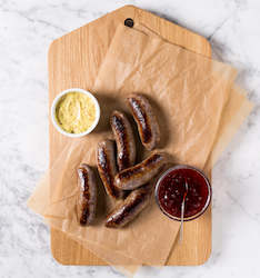 Fresh Sausages: Pork with Apple & Cranberry