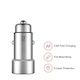 Xiaomi Mi Car Charger 3.6A Fast Charging Metal Style - SILVER