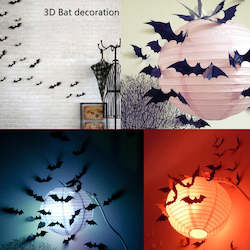 Toy: 3D bats -  wall decorations for halloween