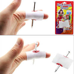 Toy: Nail through finger prank