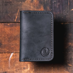 Frontpage: THE RAW EDGE BIFOLD WALLET - ONYX