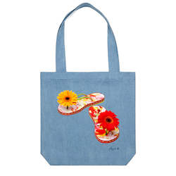 Gift: Cotton Canvas Tote Bag - Gerbera Jandals