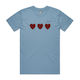 Cotton T-Shirt_Pohutukawa Hearts