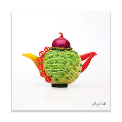 Fine Art Print_Cabbage Teapot