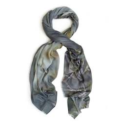 Personal accessories: ALPINE MOSS oversized wool scarf