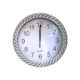 Round Wall Clock - Silver