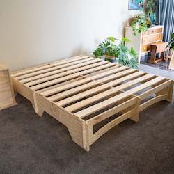 Wooden furniture: The Slat Bed
