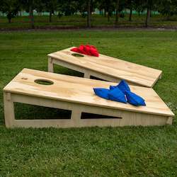 Wooden furniture: Cornhole Backyard Game