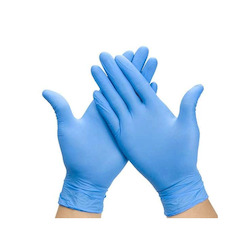 Medical equipment wholesaling: 9" nitrile gloves, powder free