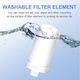 Replacement Filter Cartridge for our 8-Stage Tap Water Purifier and Faucet Filter