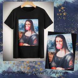 Clothing: Mona Lisa Bubblegum Pop T-Shirt